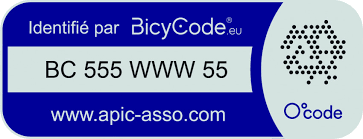 Marquage Antivol Bicycode